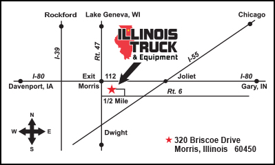 Morris Illinois Map